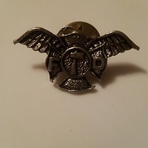 Firefighter fire department guardian angel wings